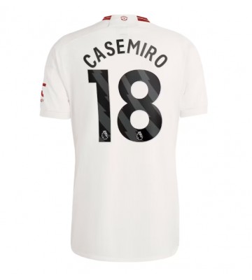 Manchester United Casemiro #18 Tercera Equipación 2023-24 Manga Corta